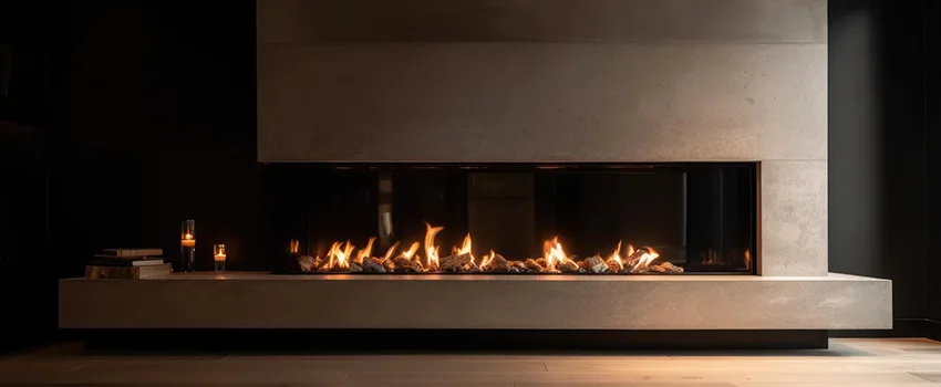 Gas Fireplace Ember Bed Design Services in Logan, Utah