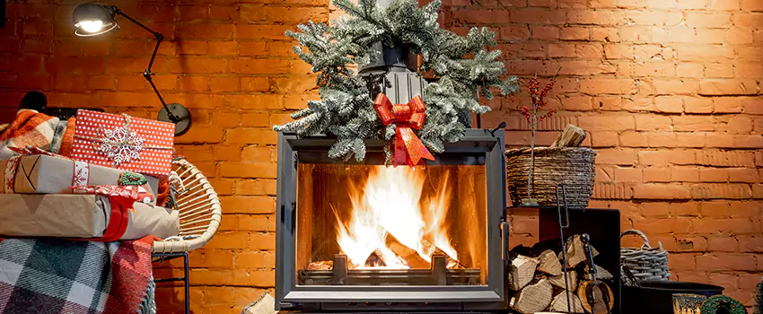 Travis Industries Linear Gas Fireplace Installation in Logan, Utah