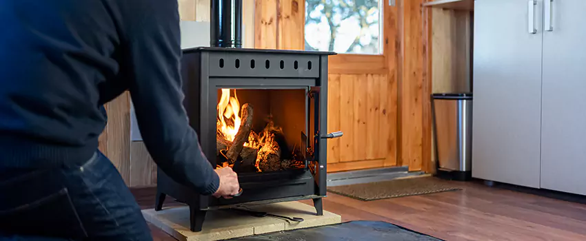 Open Hearth Wood Fireplace Installation in Logan, UT