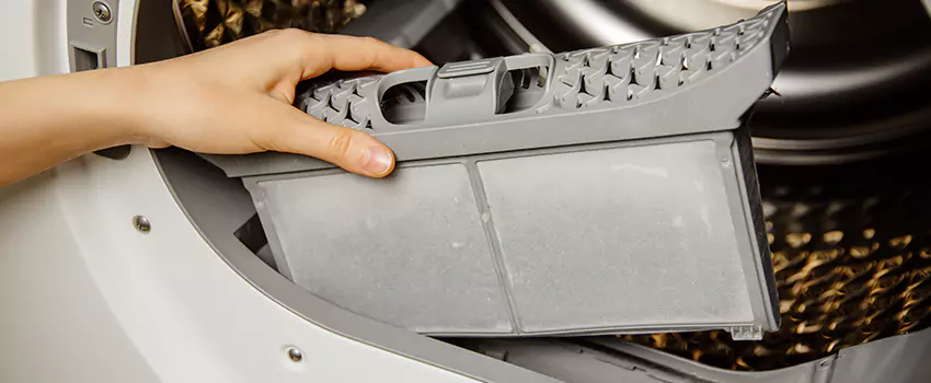 Signs Of A Clogged Dryer Lint Trap in Logan, Utah