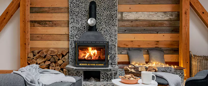 Thelin Hearth Products Direct Vent Gas Stove Fireplace Inspection in Logan, Utah